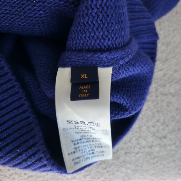 Louis Vuitton Multi Color Sweater beautiful Virgil Abloh collection item - Picture 4 of 8